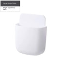 Wall Mounted Storage Box Organizer For Phone Remote Plug Holder Rack