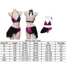 LOL Jinx Cosplay Swimsuit Summer Bikini Swimwear Skirt Costume