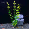 Artificial Aquarium Plants Green Plastic Underwater Fish Tank Decor