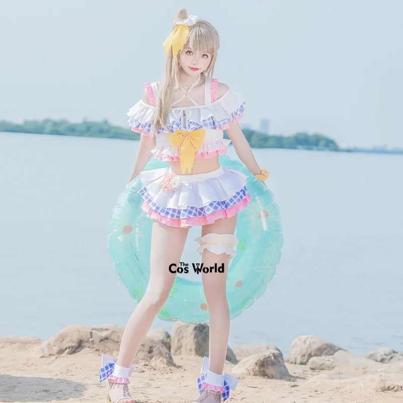 Love Live Cosplay Swimsuit Set 9 Characters Kousaka Honoka Eli