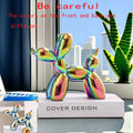 Ceramic Balloon Dog Sculpture Nordic Home Office Table Decoration