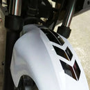 Motorcycle Arrow Stripe Sticker Waterproof Reflective Motorbike Fender Tape