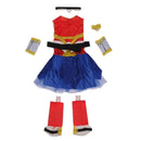 Wonder Woman Kids Costume Deluxe Child Superhero Halloween Dress Up