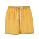 Kids Cotton Linen Shorts Summer Breathable Loose Sports Beach Pants