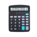 Solar Calculator Dual Power 12 Digit Electronic Office School Tool