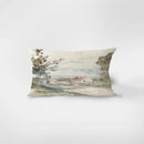 Nordic Pillow Cover Retro Rectangular Sofa Lumbar Case