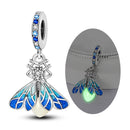 925 Silver Charm Pendant Animal Firefly Butterfly Dragonfly Beads