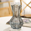 Creative Transparent Glass Flower Vase For Fresh Lily Rose Arrangements