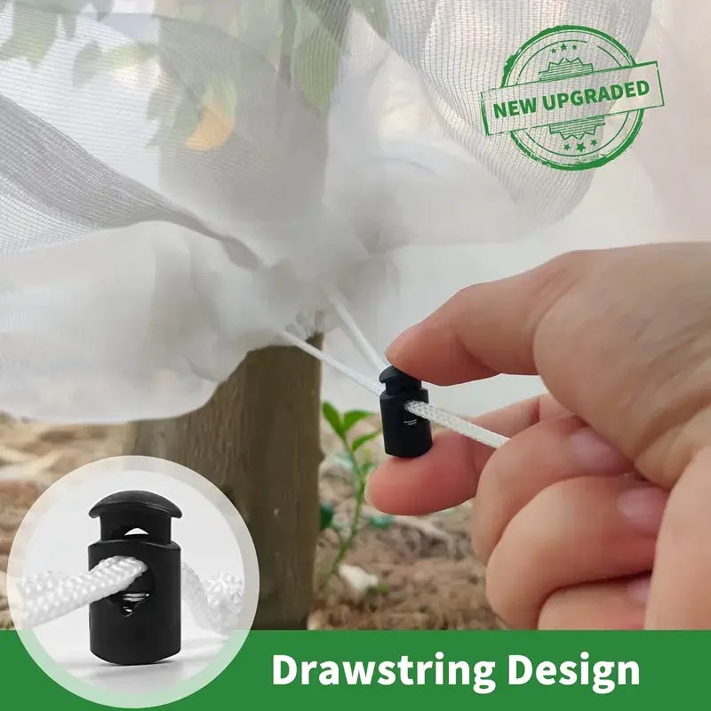 Nylon Plant Protection Netting Mesh Cover For Fruit Vegetable Trees