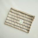 Japanese Retro Stripe Tablecloth Placemats Insulation Pad Home Decor