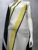 Silk Chiffon Fabric Soft Printed Tulle Lace For Sewing Dresses 3.5 Meters