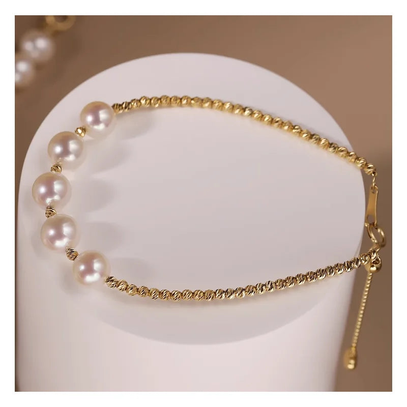 18K Gold Plated Spacer Bead For Jewelry Making 2.5 To 6mm