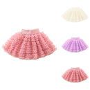 Baby Girls Tutu Skirt Soft Tulle Pleated Ballet Party Dress