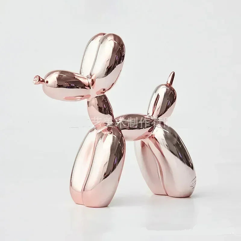 Resin Balloon Dog Sculpture Nordic Animal Home And Office Decor