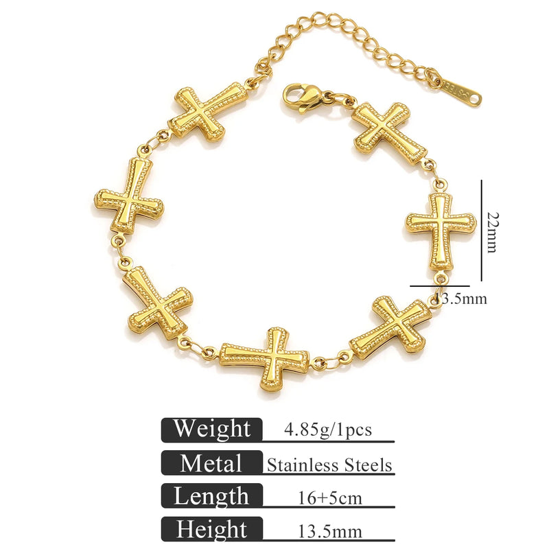 Stainless Steel Braided Rope Adjustable Bracelet For Men And Women