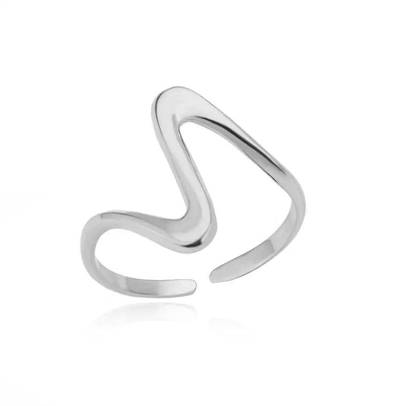 316L Stainless Steel Rings For Women Gold Color Classic Wedding Couple Rings