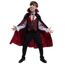 Boys Vampire Costume Halloween Stage Performance Outfit Set