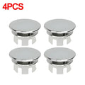 Sink Overflow Ring Cover Bathroom Basin Round Plastic Replacement
