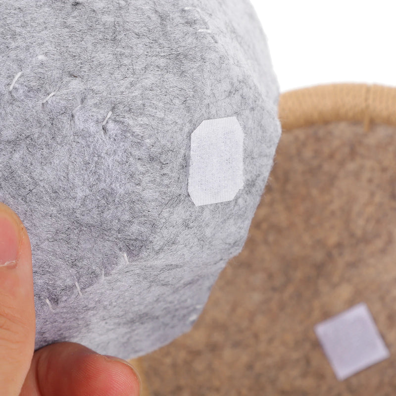 Handwoven Felt Bird Nest Durable Cozy Shelter For Parrots Indoor Outdoor