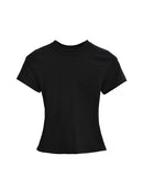 Women's Slim Fit Casual T Shirt Short Sleeve Solid Trendy Top