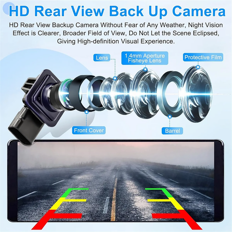 Car Rear View Backup Camera Parking Assist For Ford Fusion
