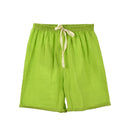 Kids Cotton Linen Shorts Summer Breathable Loose Sports Beach Pants
