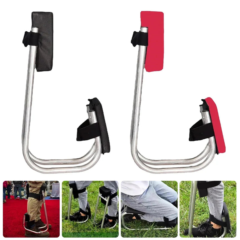 Portable Garden Kneeler Seat Thick Cushion Foldable Comfortable Stool