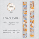 25mm 2m PET Tape For Scrapbooking Garden Path And Photo Album Decor