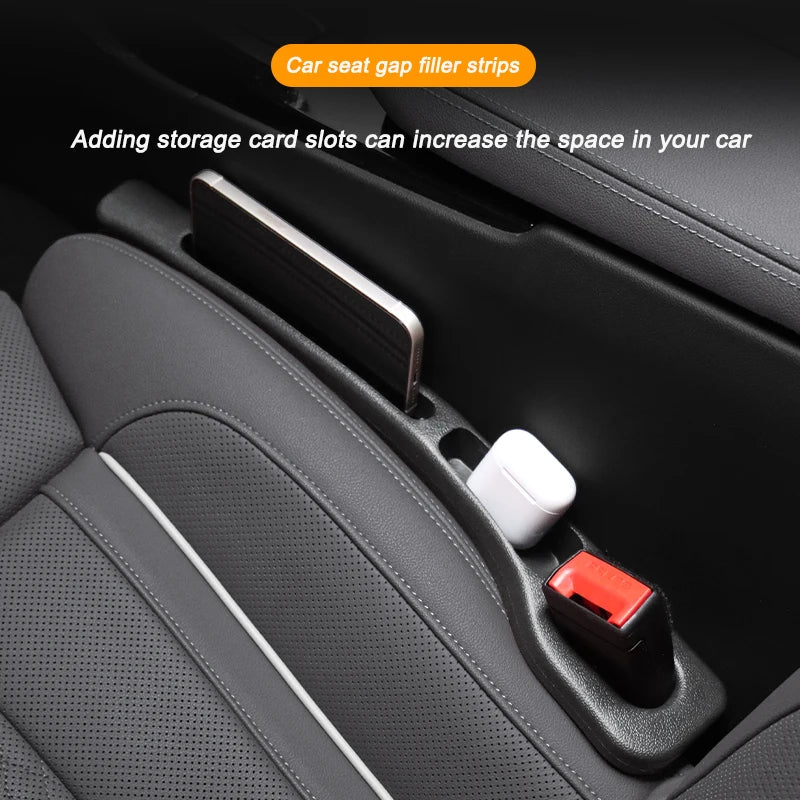 Car Seat Gap Filler Leak Proof Side Seam Plug For Phones Wallets
