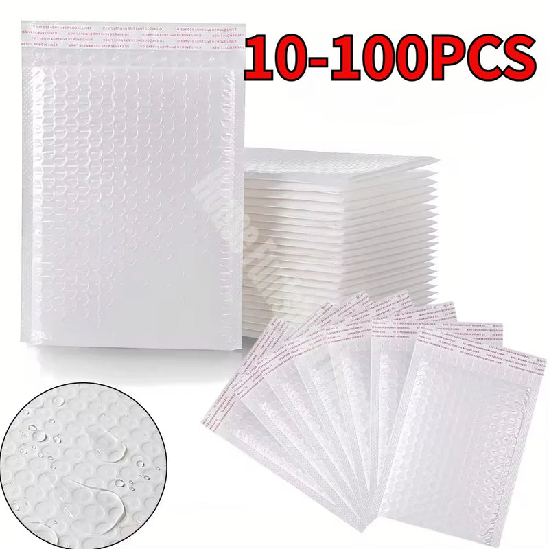 Bubble Mailers White Padded Envelopes Self Seal Mailing Bags Bulk