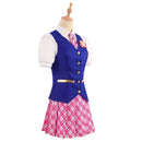 Charm Princess Barbie Cosplay Costume Dress School Uniform Outfit Skirt