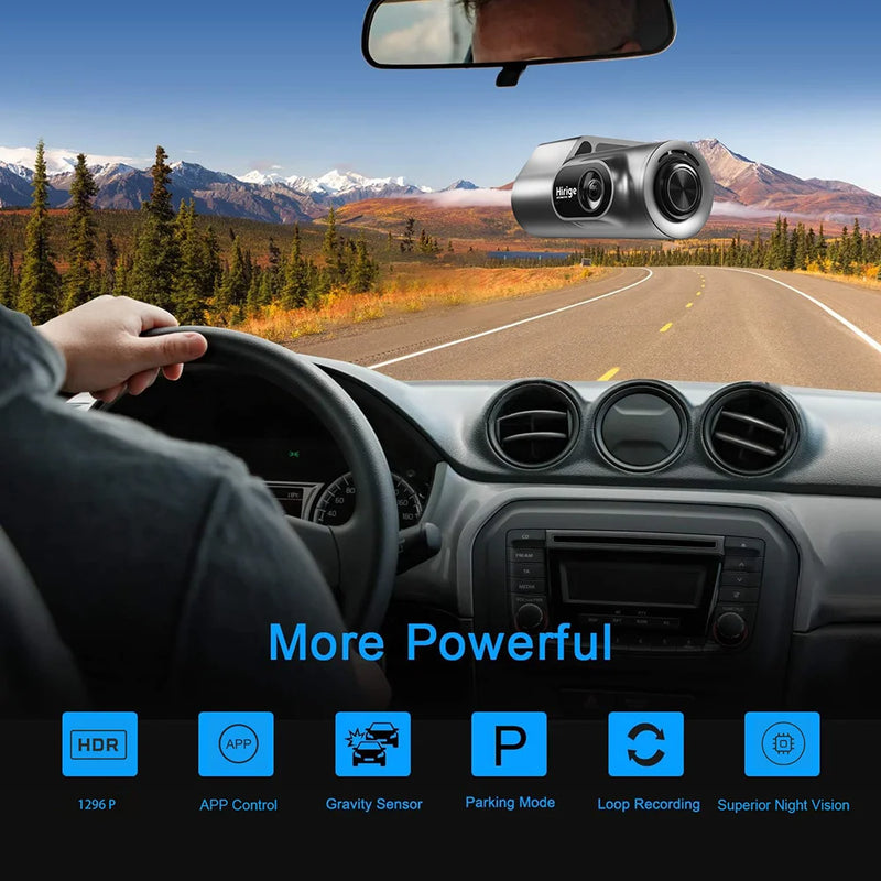 DAHUA Mini Lipstick Dash Cam 1296P Sony Sensor Wifi Night Vision