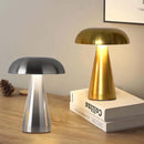 Mushroom Table Lamp LED Touch Sensor Three Color Dimming Rechargeable