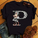 26 Letter Printed Women T-shirts Casual Graphic Summer Short Sleeve Tops