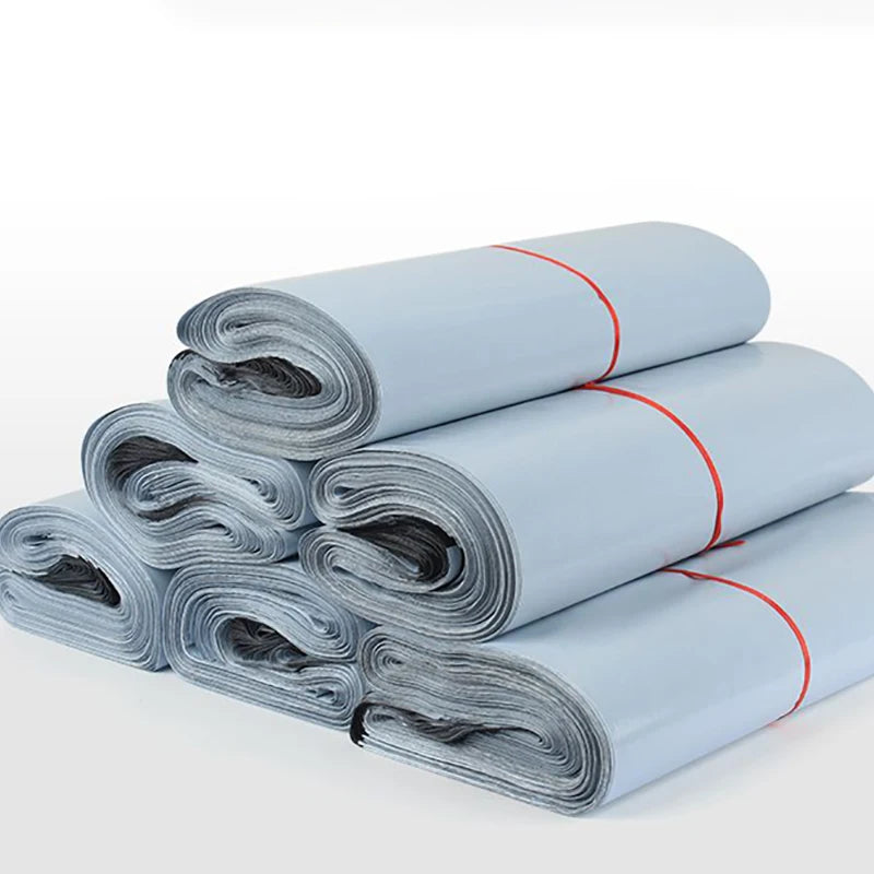 Waterproof Poly Mailers 25x35cm Grey Tear Resistant Strong Envelopes