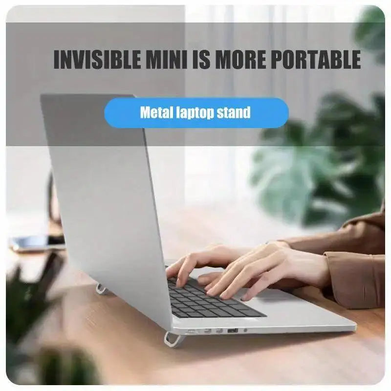 Laptop Stand Aluminum Portable Computer Keyboard Holder For Macbook