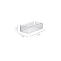 Transparent Storage Box Organizer Plastic Desk Drawer Jewelry Makeup Container