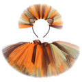 Baby Girls Tutu Skirt Lion Costume Tulle Party Dress For Kids
