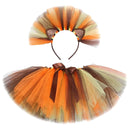 Baby Girls Tutu Skirt Lion Costume Tulle Party Dress For Kids