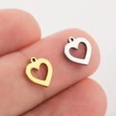 5pcs Stainless Steel Tree Of Life Charms For Jewelry Crafting