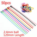 Colorful Mixed Alloy Jump Rings Lobster Clasp DIY Jewelry Making Supplies