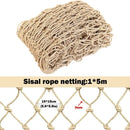 Climbing Plant Support Net Durable Reusable Hemp Mesh For Garden Plants