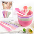 Face Mask Mixing Bowl Scraper Set Silicone Measuring Spoon Skin Care Tools
