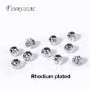 18K Gold Plated Spacer Bead For Jewelry Making 2.5 To 6mm