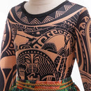 Maui Costume For Kids Boys Tattoo Pants Outfit