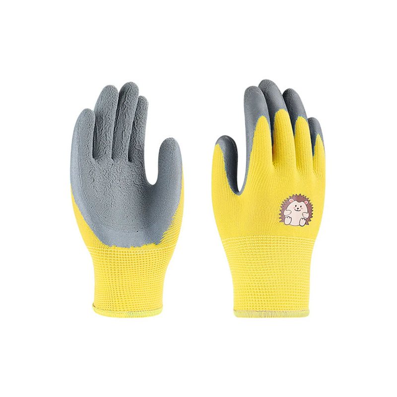 Children Protective Gloves Nitrile Cartoon Thickened Wear-Resistant Pair