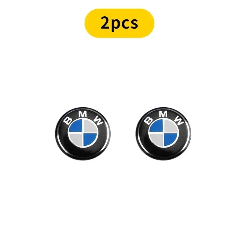 Car Remote Key Stickers Badge Emblem Accessories For BMW E90 E34 E36 E39
