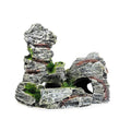 Artificial Moss Aquarium Decoration Ornament Rockery Cave Mountain View
