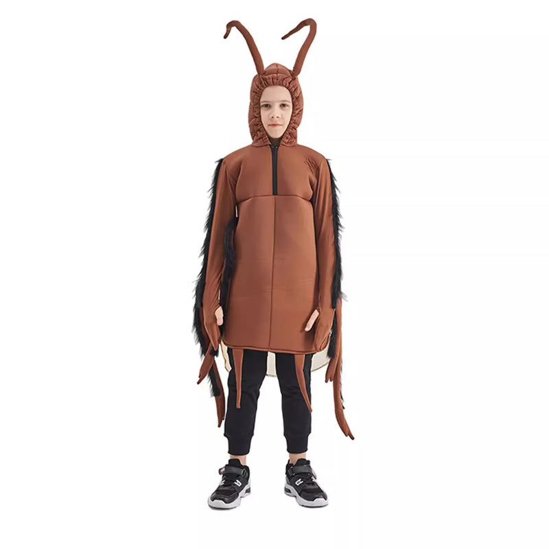 Cockroach Cosplay Costume Jumpsuit For Halloween Carnival Adults