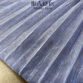 Gradient Pleated Glitter Mesh Fabric Gray Soft Shiny Textile For Sewing